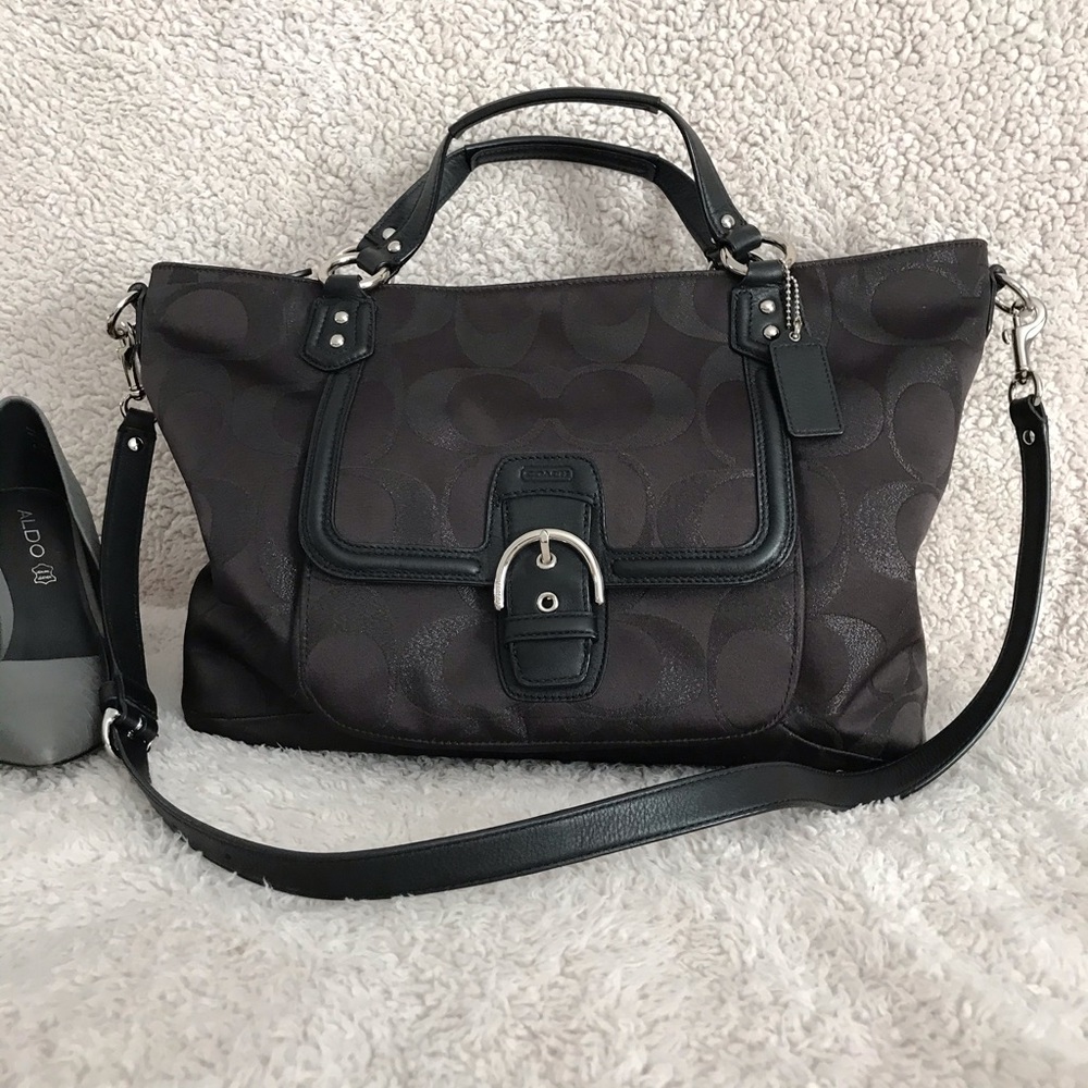 NWOT Coach black bag - Picture 1 of 8